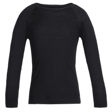 Tričko dlhý rukáv Icebreaker Oasis LS Crewe Kids Black001
