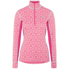 Tričko dlhý rukáv Kari Traa Rose H/Z (622691) SPINK/BRIGHT PINK