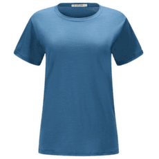 Tričko krátky rukáv Aclima LightWool classic tee Women Blue Fusion