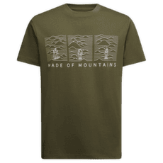 Tričko krátky rukáv La Sportiva MADE OF MOUNTAIN Men Cypress/Chalk