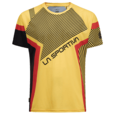 Tričko krátky rukáv La Sportiva FLOW T-SHIRT Men Black/Yellow