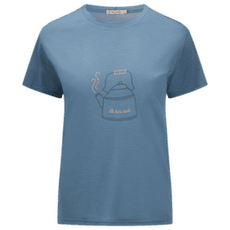 Tričko krátky rukáv Aclima LightWool 140 Classic Tee Kettle Women Blue Fusion