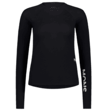 Tričko dlhý rukáv Mons Royale Bella Merino Long Sleeve Women Black