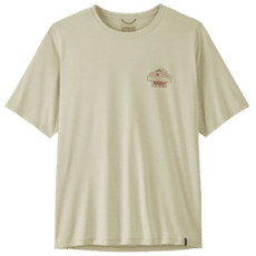 Tričko krátky rukáv Patagonia Cap Cool Daily Shirt - Great Waves Men Dyno White