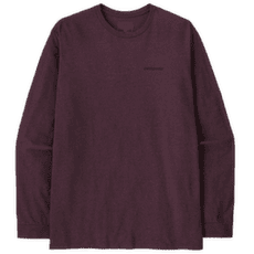 Tričko dlhý rukáv Patagonia Long-Sleeved P-6 Logo Responsibili-Tee Men Berry Fig