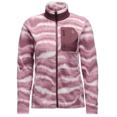 Bunda Black Diamond Rift FZ Fleece Jacket Women Quartzite-Meadow Rose