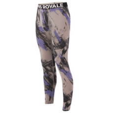 Legíny Mons Royale Cascade Merino Base Layer Legging Men Paintbrush Blue