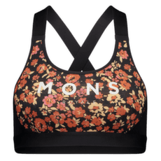 Podprsenka Mons Royale Stela X-Back Bra Women Ditzy Camo / Black