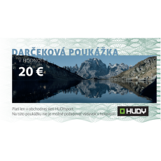 HUDY Darčeková poukážka 20 €