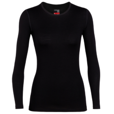 Tričko dlhý rukáv Icebreaker Tech LS Crewe Women (104387) Black001