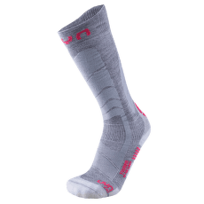 Podkolienky UYN Ski Touring Women Silver/Fuchsia