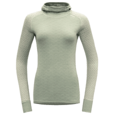 Tričko dlhý rukáv Devold Kvitegga Merino 230 Hoodie Women 010A RAW WHITE