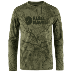 Tričko dlhý rukáv Fjällräven Värmland Wool LS Men Green Camo