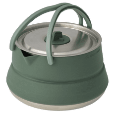 Kanvica Sea to Summit Detour Stainless Steel Collapsible Kettle - 1.6L Laurel Wreath Green