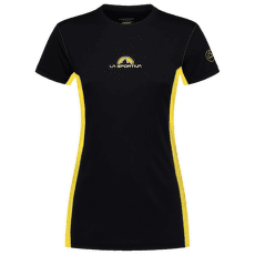 Tričko krátky rukáv La Sportiva PROMO TEE Women Black/Yellow