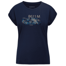 Tričko krátky rukáv Mammut Mountain T-Shirt 8611m Women marine 5118