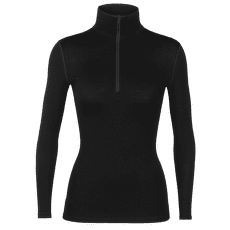 Tričko dlhý rukáv Icebreaker Merino 260 Tech LS Half Zip Women Black