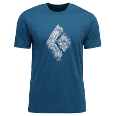 Tričko krátky rukáv Black Diamond Engineered Diamond SS Tee Men Indigo