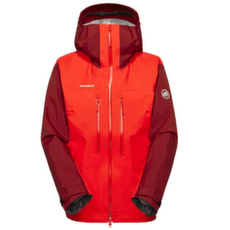 Bunda Mammut Taiss HS Hooded Jacket Women 3825 mammut red-dark mammut red