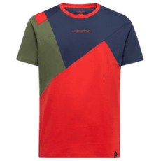 Tričko krátky rukáv La Sportiva DUDE T-SHIRT Men Mountain Red/Night Sky
