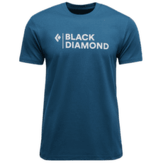 Tričko krátky rukáv Black Diamond Mini Stacked SS Tee Men Indigo