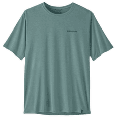Tričko krátky rukáv Patagonia Cap Cool Daily Shirt  - Boardshort Logo Men Blue Sage - Light Blue Sage X-Dye