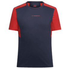 Tričko krátky rukáv La Sportiva RIDGE T-SHIRT Men Night Sky/Mountain Red