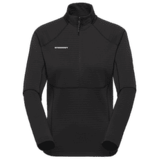 Mikina Mammut Taiss ML Half Zip Pull Women black 0001