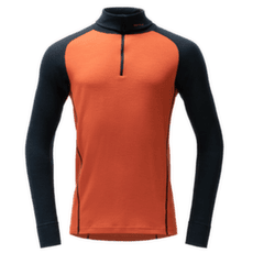 Tričko dlhý rukáv Devold Duo Active Merino 205 Z. Neck Man 087A BRICK