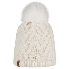 Čiapka Buff KNITTED & FLEECE BAND HAT CARYN CARYN WHITE