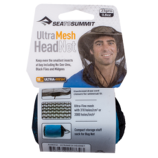 Moskytiéra Sea to Summit Ultra-Fine Mesh Headnet Black
