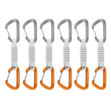 Expreska Komplet Mammut Sender Wire 12 cm 6-Pack Quickdraws light grey-gold