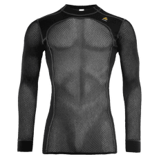 Tričko dlhý rukáv Aclima WoolNet Crew Neck Men Jet Black