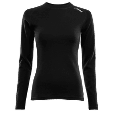 Tričko dlhý rukáv Aclima WarmWool Crew Neck Women Jet Black