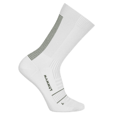 Ponožky Mammut Mountain Running Targeted Cushion Crew Socks 00821 white-jade