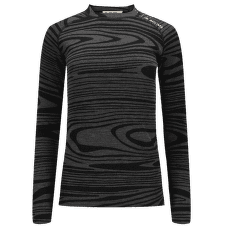 Tričko dlhý rukáv Aclima WarmWool Crew Neck Women Black Motion