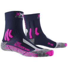 Ponožky X-Bionic X-Socks Trek Outdoor Women MIDNIGHT BLUE/PINK/LT GREY MELANGE