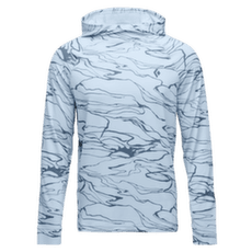Triko s dlouhým rukávem Black Diamond LS Alpenglow Hoody Men Relief-Fog Blue-Midnight Blue