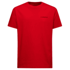 Tričko krátky rukáv La Sportiva CLIMBING DAYS Kids Mountain Red/Redwood
