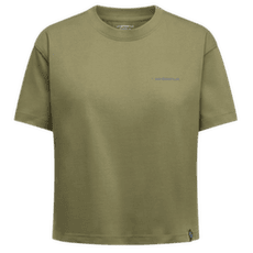 Tričko krátky rukáv La Sportiva TRILOGY CROP T-SHIRT Women Cypress/Chalk