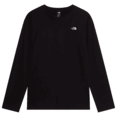 Mikina The North Face TNF ESSENTIAL SIMPLE DOME RELAXED LONG SLEEVE WOMEN TNF BLACK
