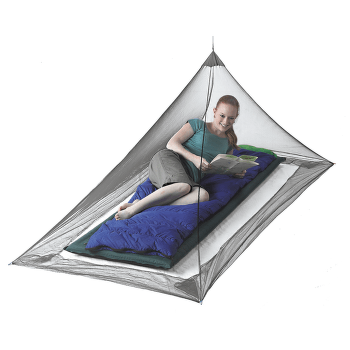 Moskytiéra Sea to Summit Nano Mosquito Net Single Permethrin Grey