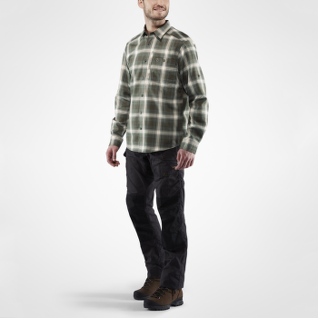 Košeľa dlhý rukáv Fjällräven Fjällglim Shirt Men Chestnut-Timber Brown