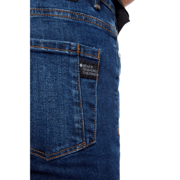 Nohavice Black Diamond Crag Denim Pants Black