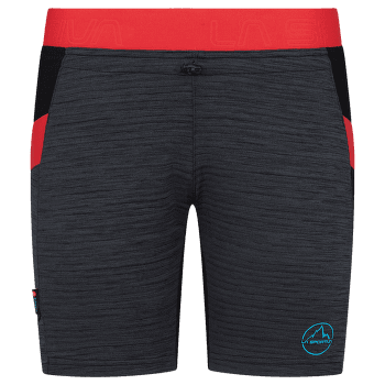 Kraťasy La Sportiva Circuit Short Women Black/Hibiscus