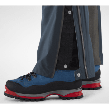 Nohavice Fjällräven Bergtagen Eco-Shell Trousers Women Mountain Blue