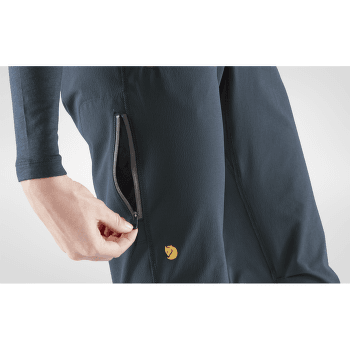 Nohavice Fjällräven Bergtagen Stretch Trousers Women Black