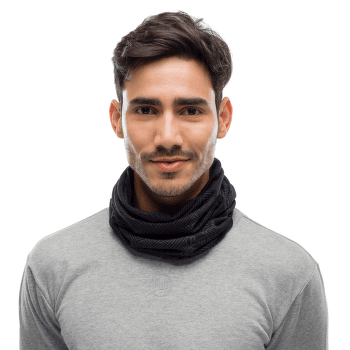 Šatka Buff MERINO FLEECE NECK WARMER TOLUI BLACK