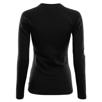 Tričko dlhý rukáv Aclima WarmWool Crew Neck Women Jet Black