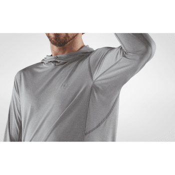 Mikina Fjällräven Abisko Sun-hoodie Men Shark Grey